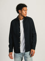 KOLBY EVERYDAY FLANNEL BUTTON UP - NAVY