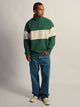 KOLBY KOLBY RELAXED FIT QUARTER ZIP HOODIE - GREEN - Boathouse