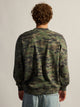 KOLBY KOLBY RAGLAN CREW - CAMOUFLAGE - Boathouse