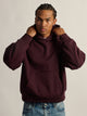 KOLBY KOLBY SHORT CUT HEAVYWEIGHT HOODIE - PLUM - Boathouse
