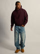 KOLBY KOLBY SHORT CUT HEAVYWEIGHT HOODIE - PLUM - Boathouse