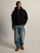 KOLBY KOLBY SHORT CUT HEAVYWEIGHT ZIP - UP HOODIE - BLACK - Boathouse