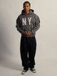 KOLBY KOLBY SHORT CUT HEAVYWEIGHT ZIP - UP HOODIE - CHARCOAL - Boathouse