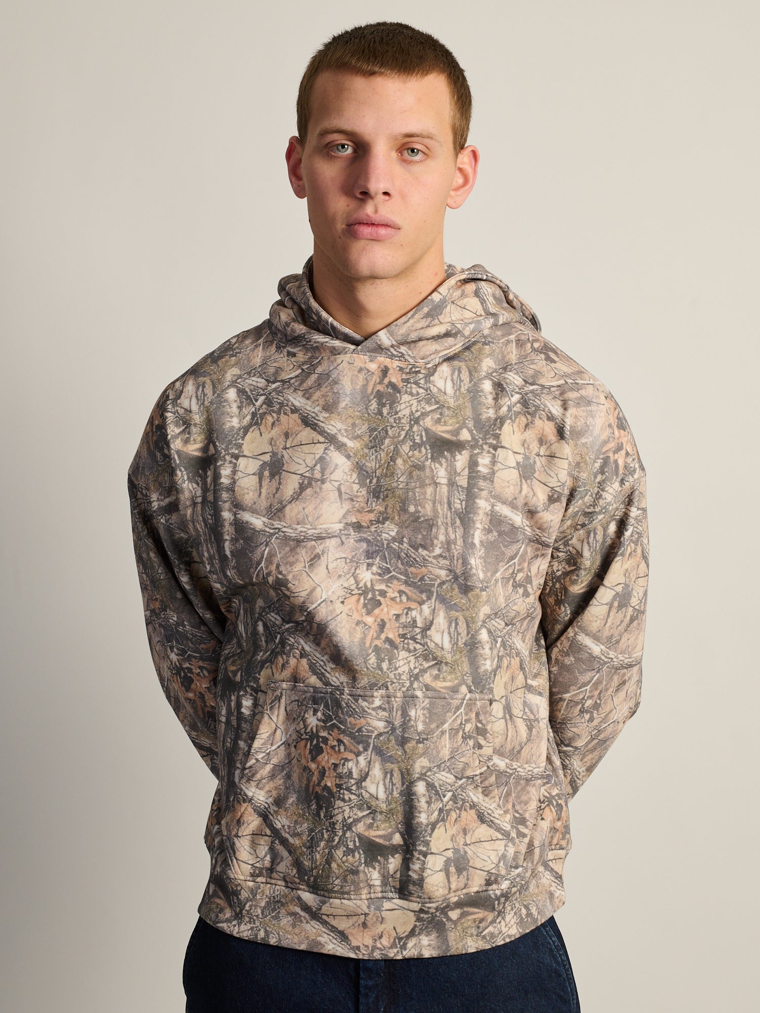 KOLBY RELAXED FIT HOODIE - CAMOUFLAGE