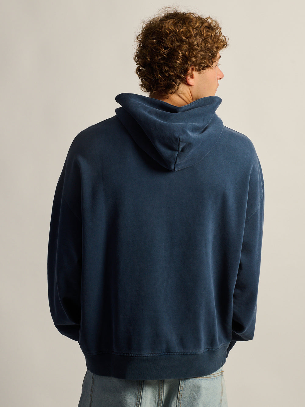 KOLBY RELAXED FIT HOODIE - CARBON NAVY