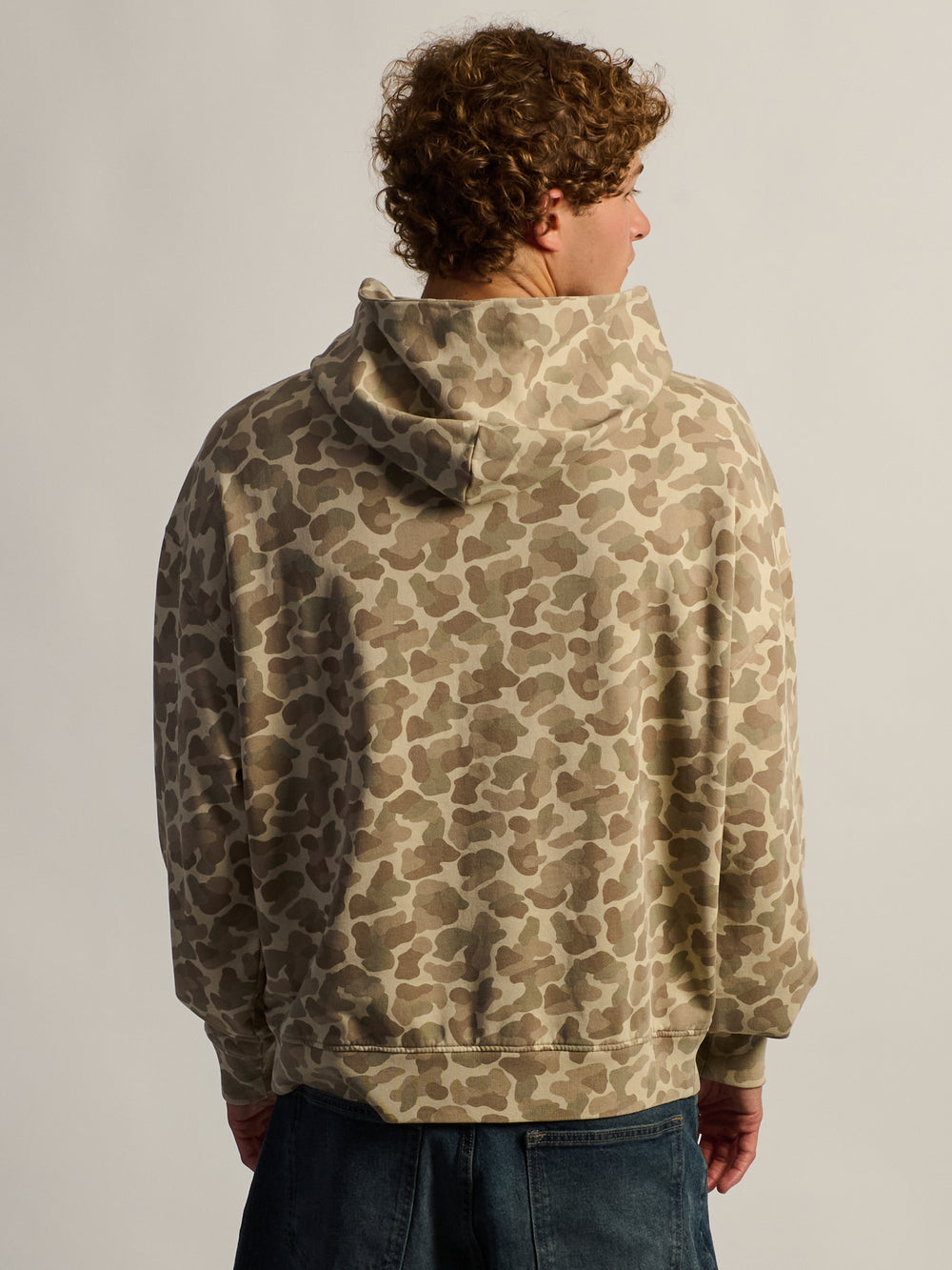 KOLBY RELAXED FIT HOODIE - CAMOUFLAGE