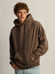 KOLBY KOLBY RELAXED FIT HOODIE - HEATHER CHOCOLATE - Boathouse