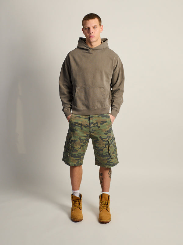 KOLBY RELAXED FIT HOODIE - IRON