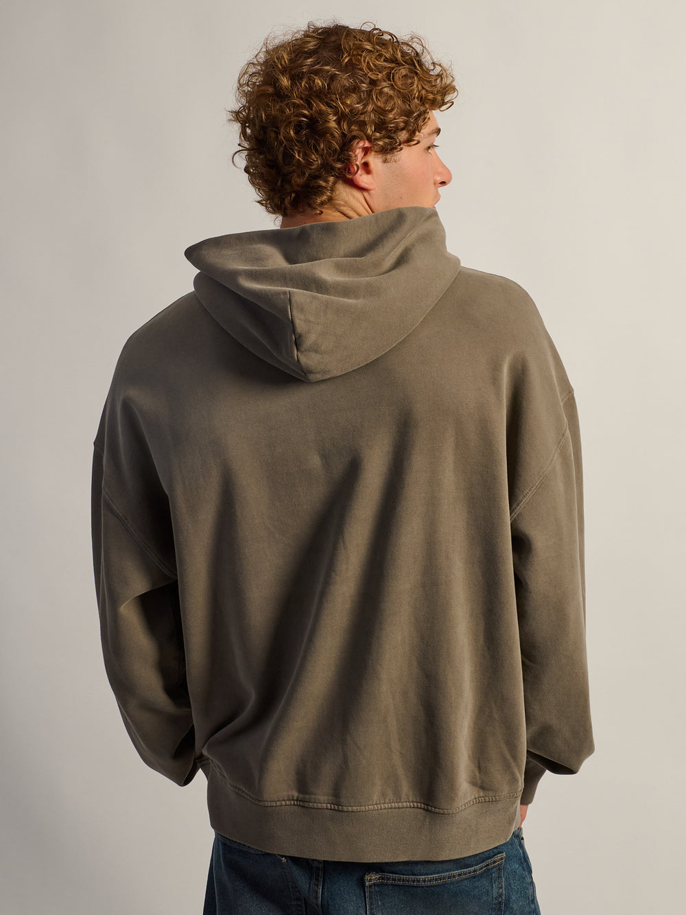 KOLBY RELAXED FIT HOODIE - IRON