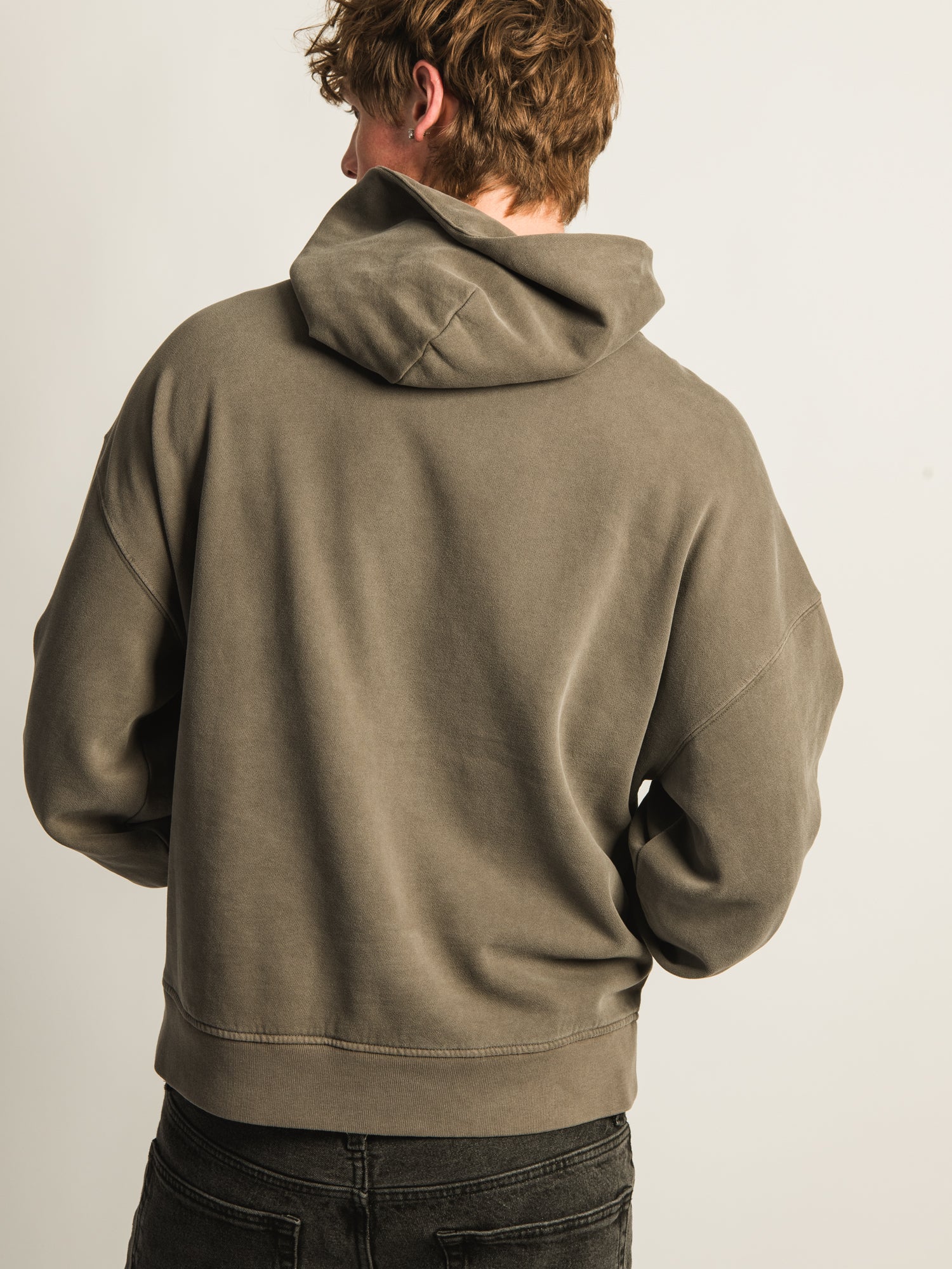 KOLBY RELAXED FIT HOODIE - IRON