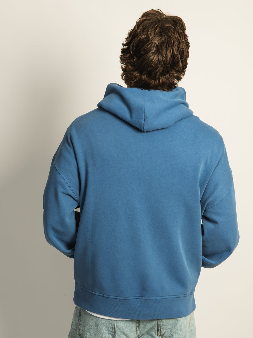 KOLBY RELAXED FIT HOODIE - BLUE