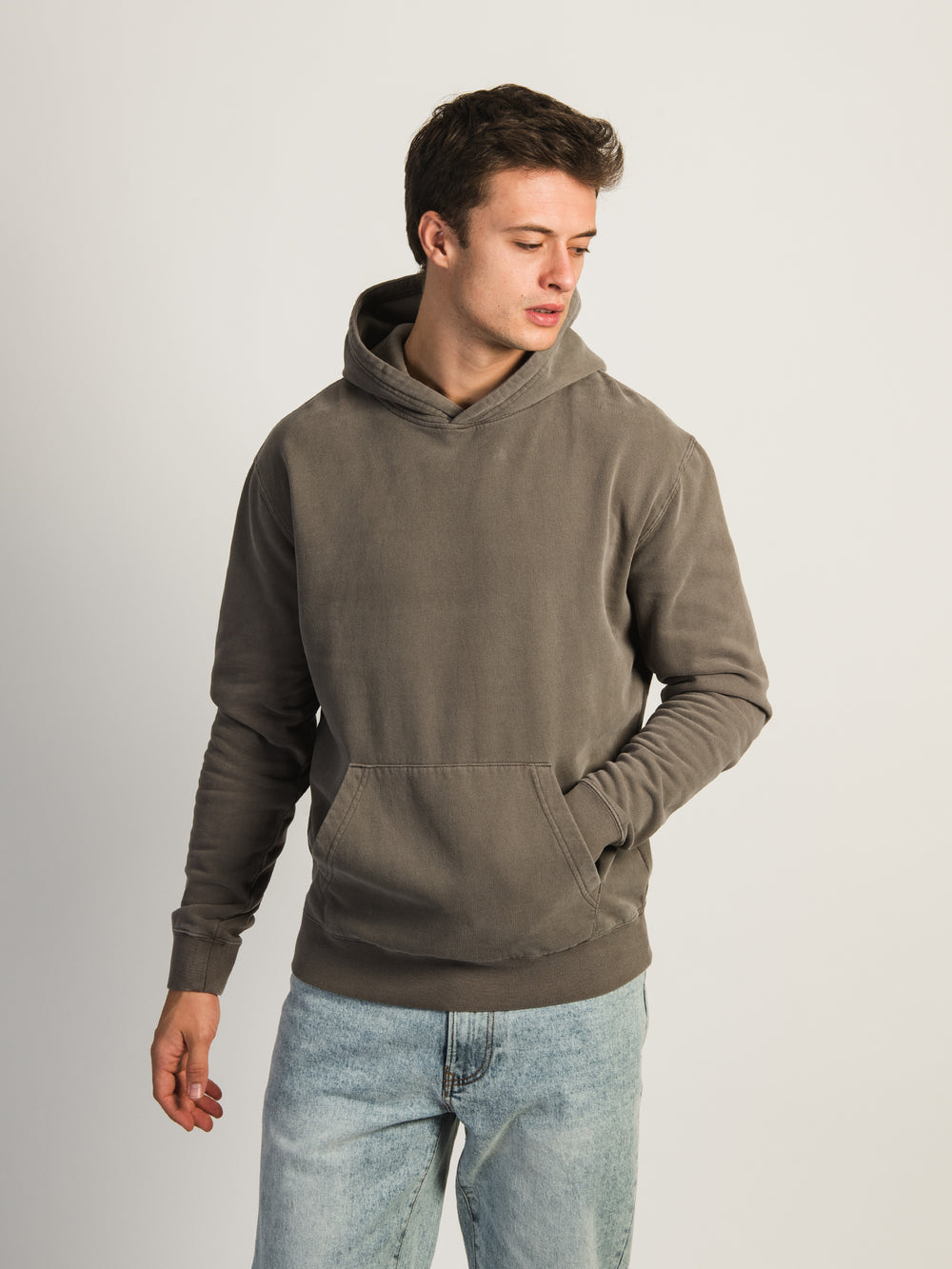 KOLBY PARKER VINTAGE WASH HOODIE - IRON