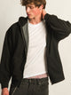 KOLBY KOLBY RELAXED CREW FIT FULL ZIP HOODIE - BLACK - Boathouse