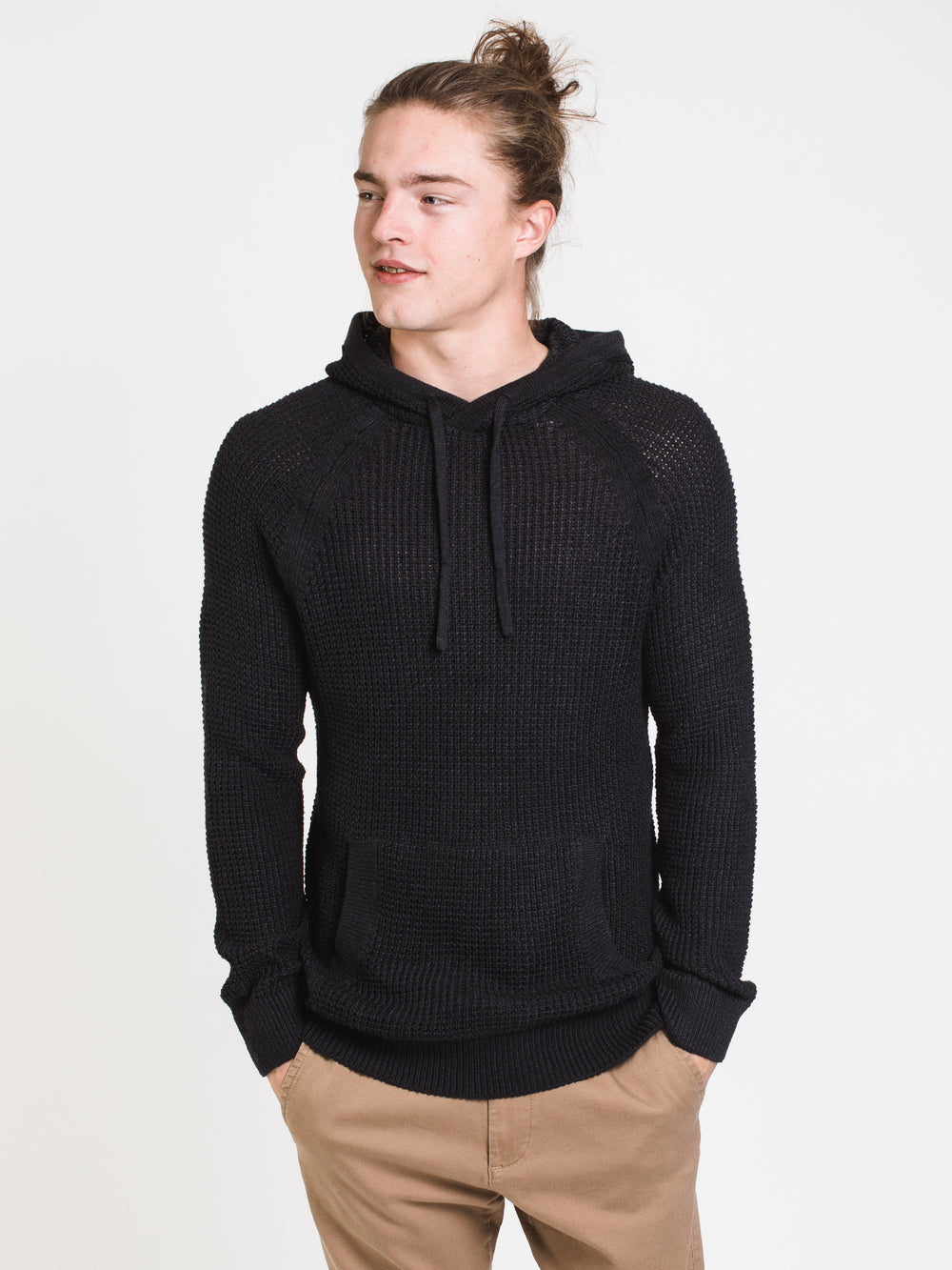 SWEAT À CAPUCHE GAUFRÉ POUR HOMME - LIQUIDATION