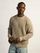 KOLBY KOLBY FISHERMANS RIB SWEATER - TAUPE - Boathouse
