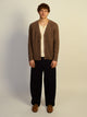 KOLBY KOLBY RIBBED CARDIGAN - IRON - Boathouse