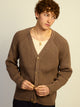 KOLBY KOLBY RIBBED CARDIGAN - IRON - Boathouse