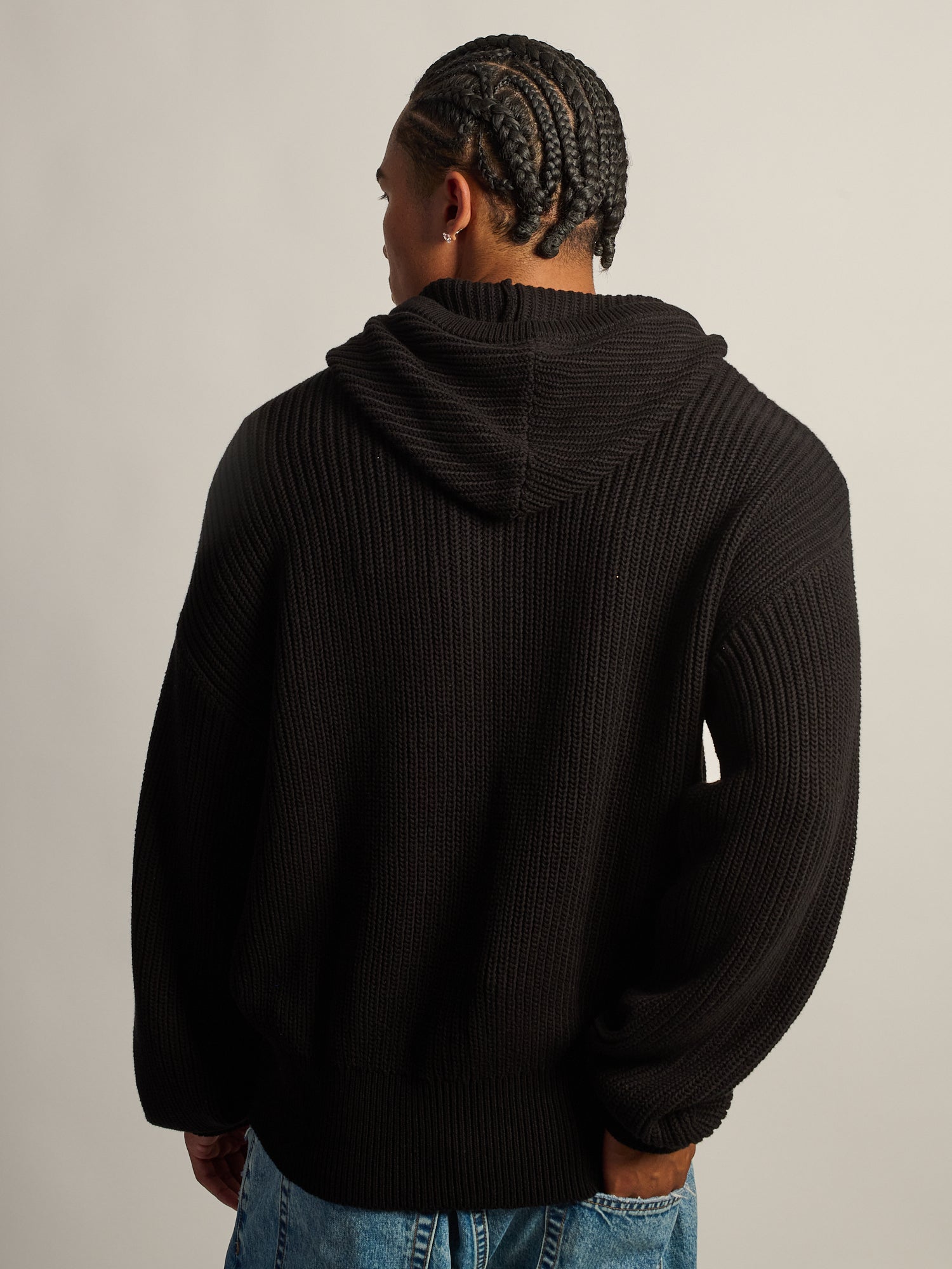 PULL À CAPUCHE KOLBY - NOIR