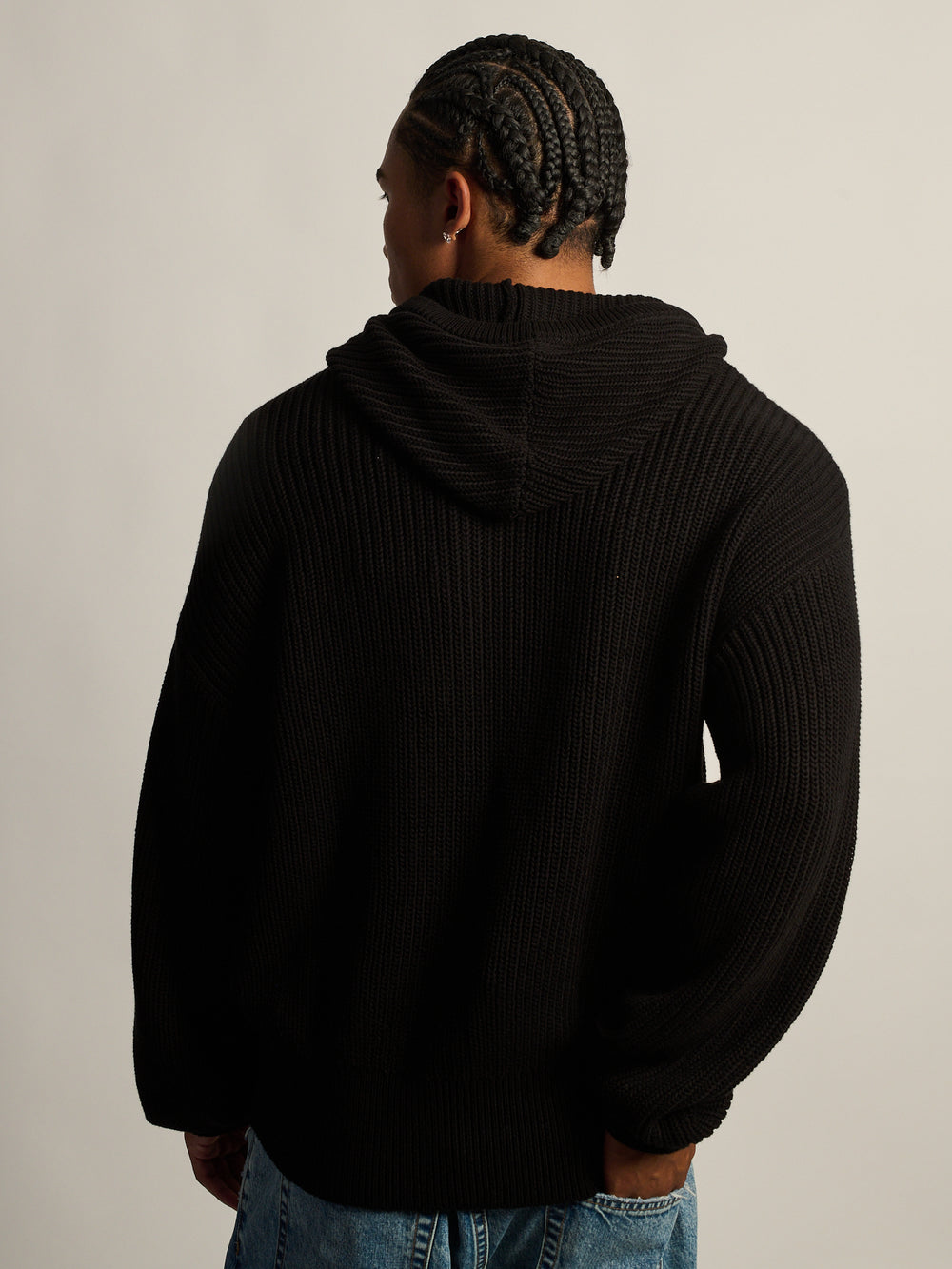 PULL À CAPUCHE KOLBY - NOIR