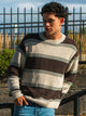 KOLBY KOLBY WAFFLE CREW SWEATER - BROWN - Boathouse