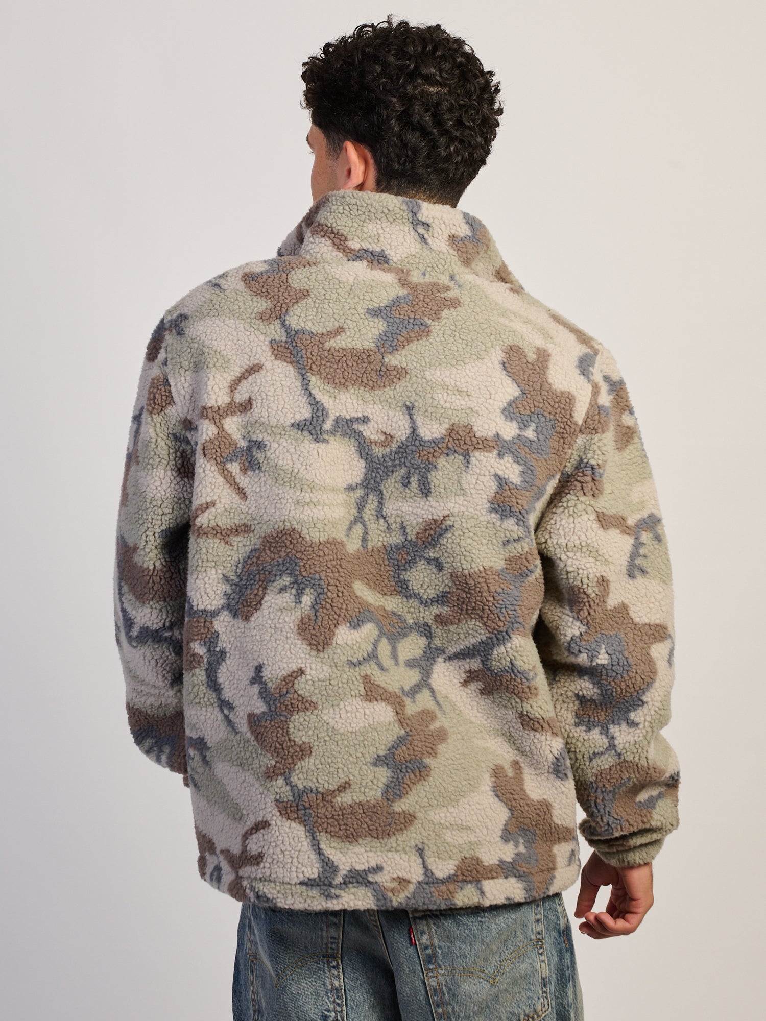 VESTE SHERPA KOLBY - CAMOUFLAGE