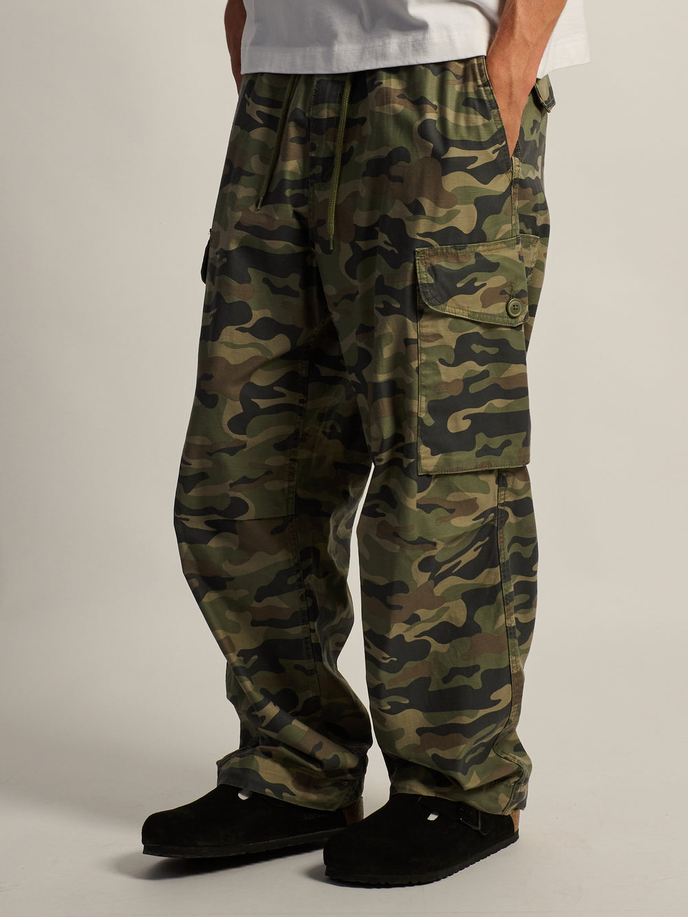 KOLBY BAGGY CARGO PANT - CAMO