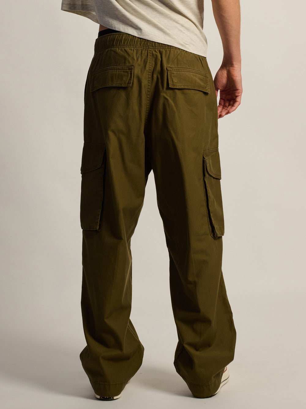 KOLBY BAGGY CARGO PANT - OLIVE