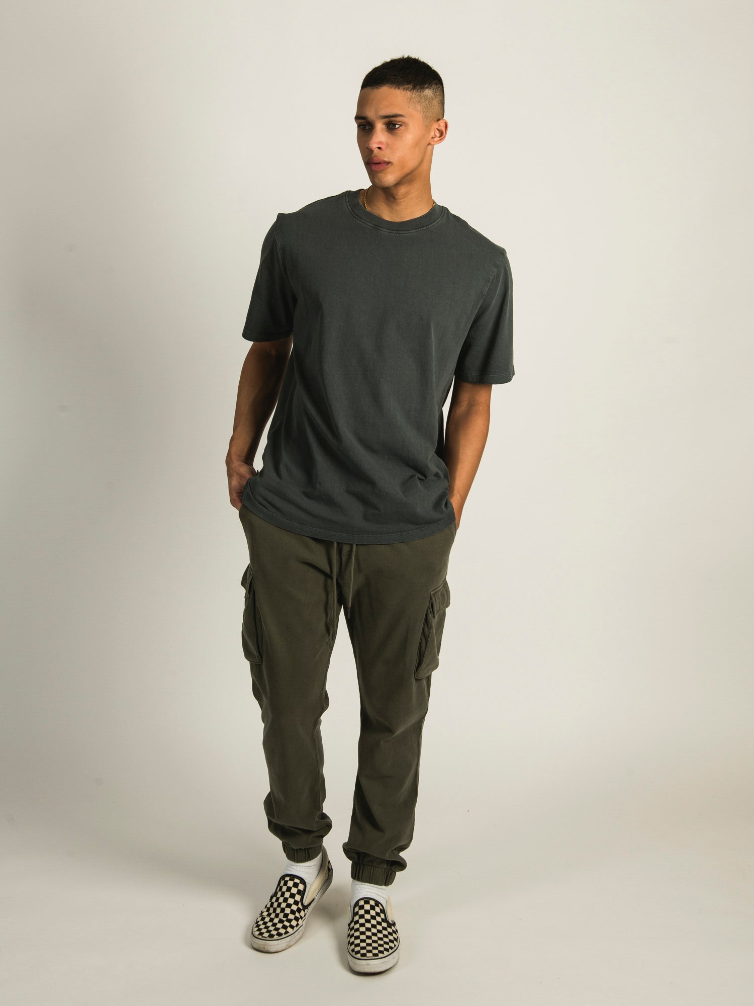 KOLBY GARMENT DYE CARGO JOGGER - CLEARANCE