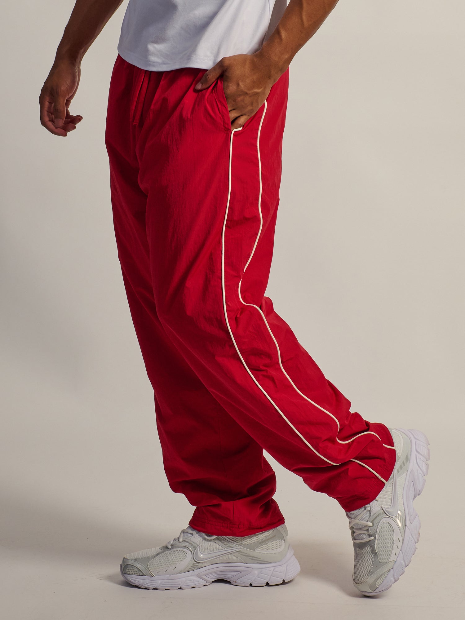 KOLBY TRACK PANT - RED