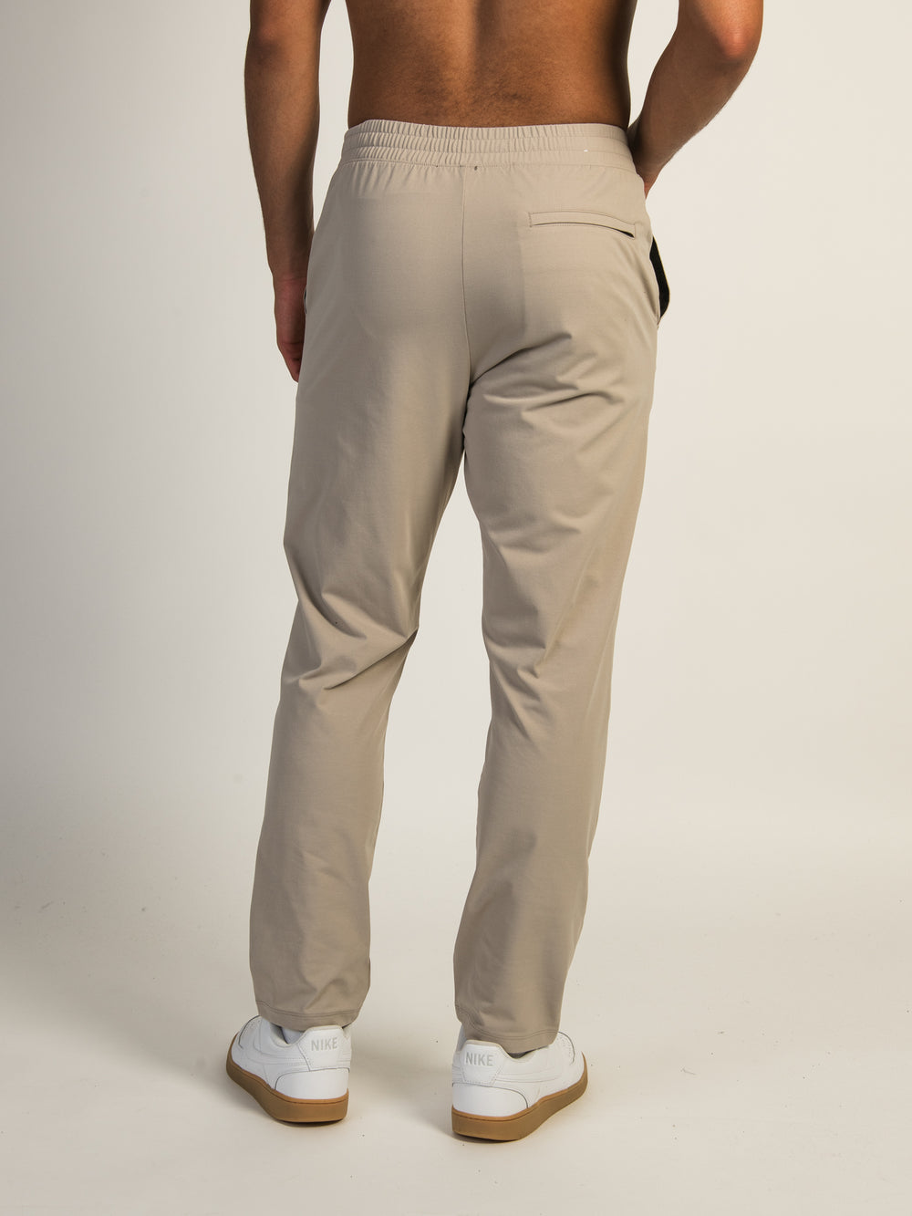 KOLBY STRETCH PULL ON PANT - PEBBLE