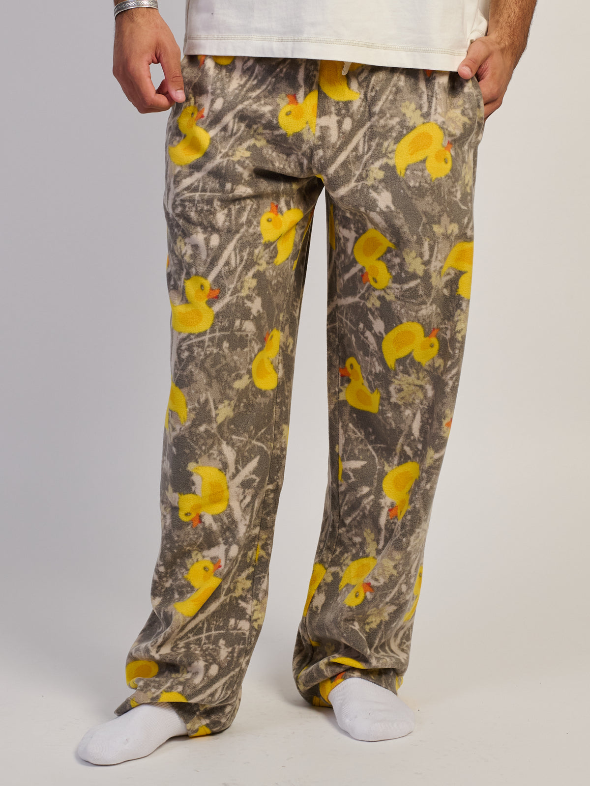 KOLBY BAGGY POLAR PANT - CAMOUFLAGE