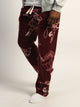 KOLBY KOLBY PRINTED POLAR PANT - BURGUNDY - Boathouse