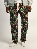 KOLBY PRINTED POLAR PANT - NAVY