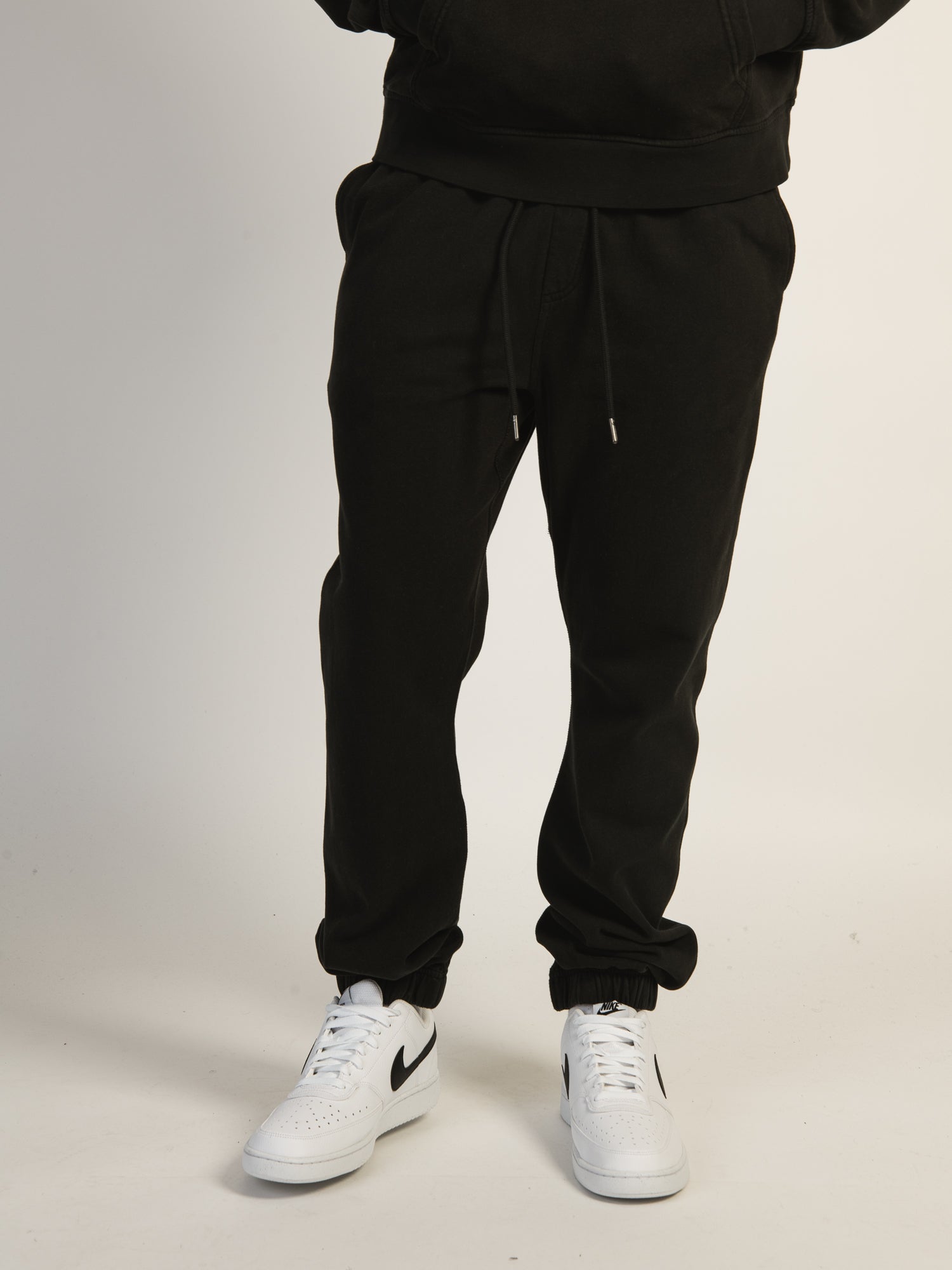 KOLBY VINTAGE WASH JOGGER - BLACK