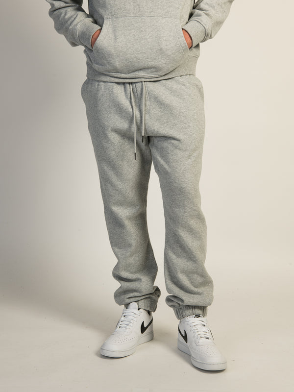 KOLBY VINTAGE WASH JOGGER - HEATHER GREY
