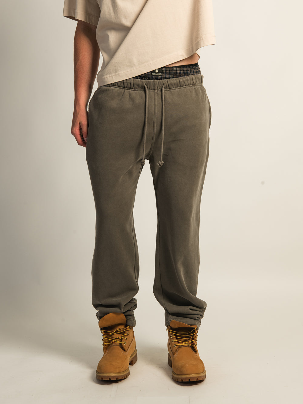 KOLBY VINTAGE WASH LOUNGE PANT - IRON