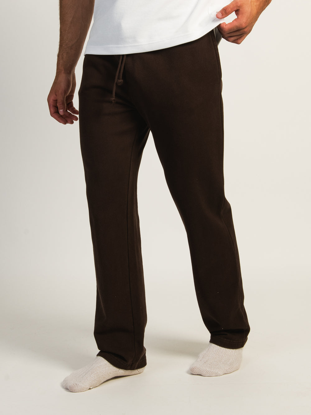 PANTALON DE DÉTENTE KOLBY VINTAGE WASH - BRUN