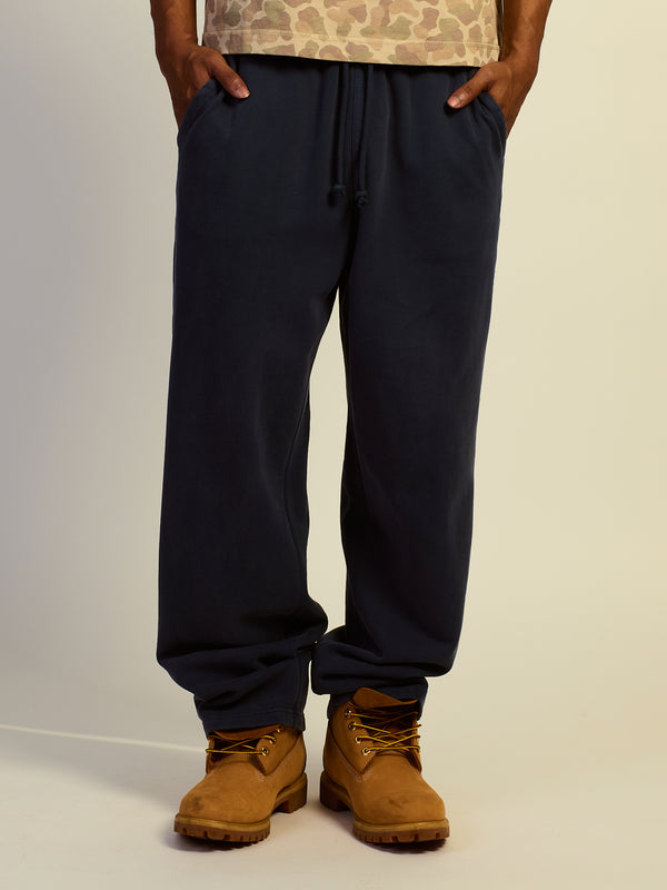 KOLBY BAGGY SWEATPANT - CHARCOAL NAVY