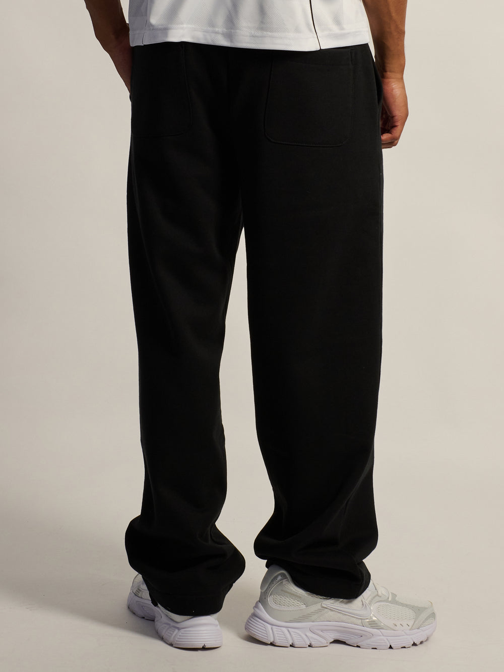 PANTALON DE SWEAT LOURD KOLBY BAGGY - NOIR