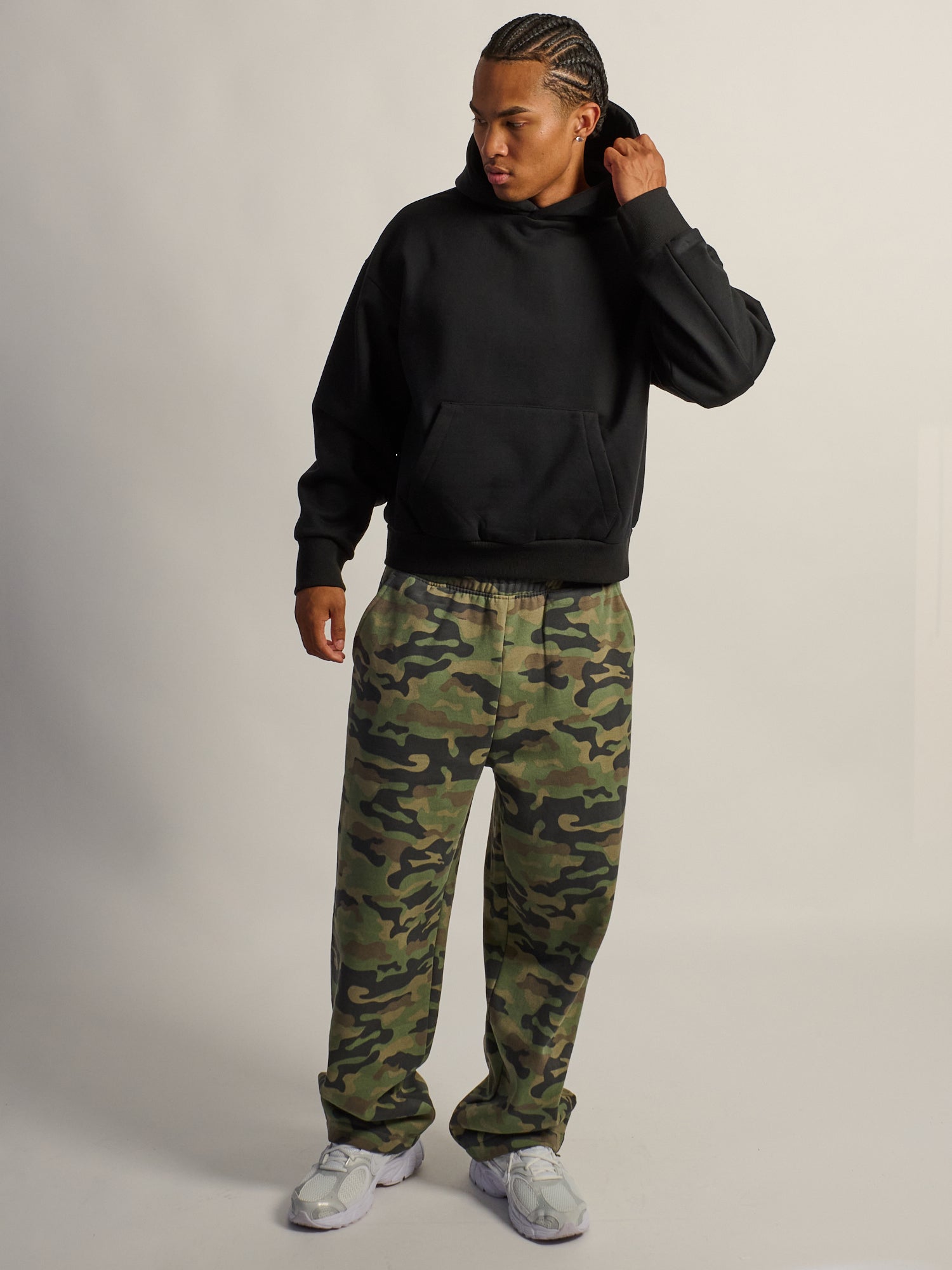 KOLBY BAGGY HEAVYWEIGHT SWEATPANT - CAMOUFLAGE