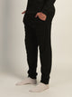 KOLBY KOLBY SUEDED LOUNGE PANT - BLACK - Boathouse