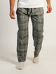 KOLBY KOLBY THOMAS CARGO PLAID PANT - GREY - Boathouse