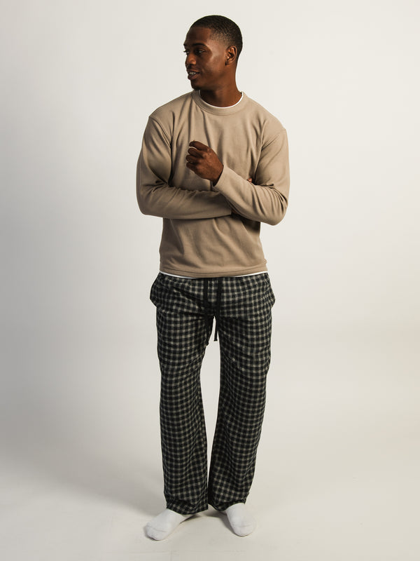 KOLBY PLAID PANT - BLUE