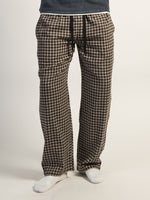 KOLBY PLAID PANT - BROWN