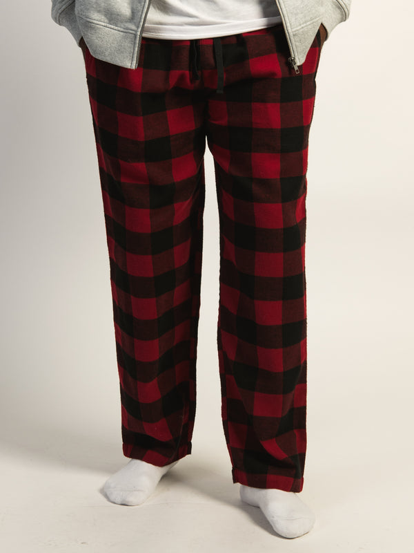KOLBY PLAID PANT - RED