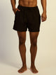 KOLBY SWIM WAVE STRETCH 5in SWIM SHORT - BLACK