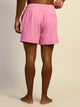 KOLBY SWIM WAVE STRETCH 5in SWIM SHORT - PINK