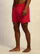 KOLBY SWIM WAVE STRETCH 5in SWIM SHORT - RED