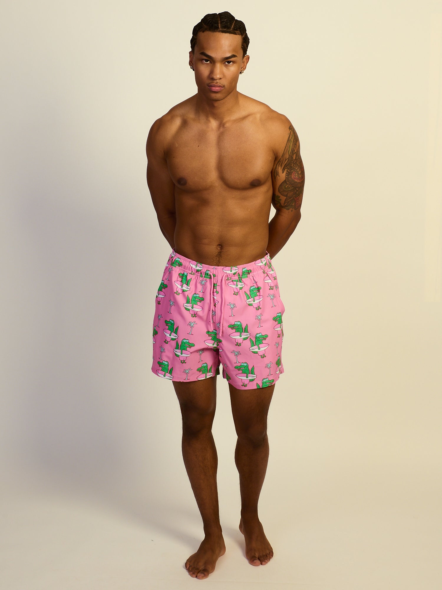 KOLBY SURFIN GATOR 5in STRETCH SWIM SHORT