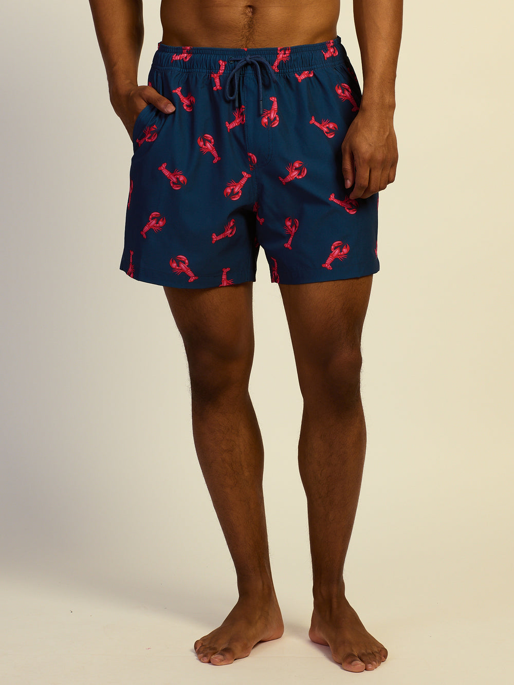 KOLBY SWIM LOBSTER 5in STRETCH SWIM SHORT